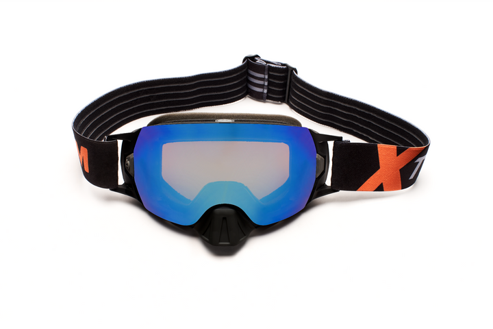 ABOM HEET Xtreme Heated Goggle - Sky Blue Mirror