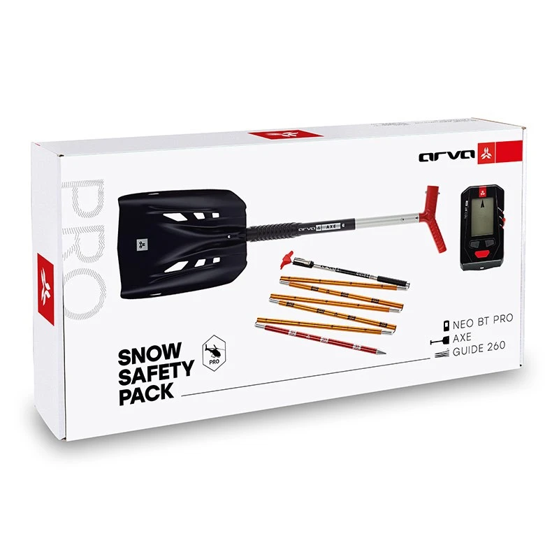Arva NEO BT Pro Avalanche Safety Combo Kit (NEO Pro BT, Guide 260, Axe Shovel)