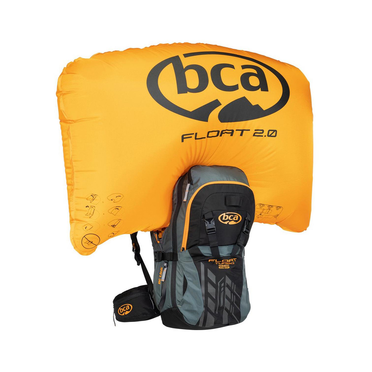 BCA Float 25 Turbo Avalanche Airbag 1.0 [MANUFACTURER'S SAMPLE] - BC2013002010-S
