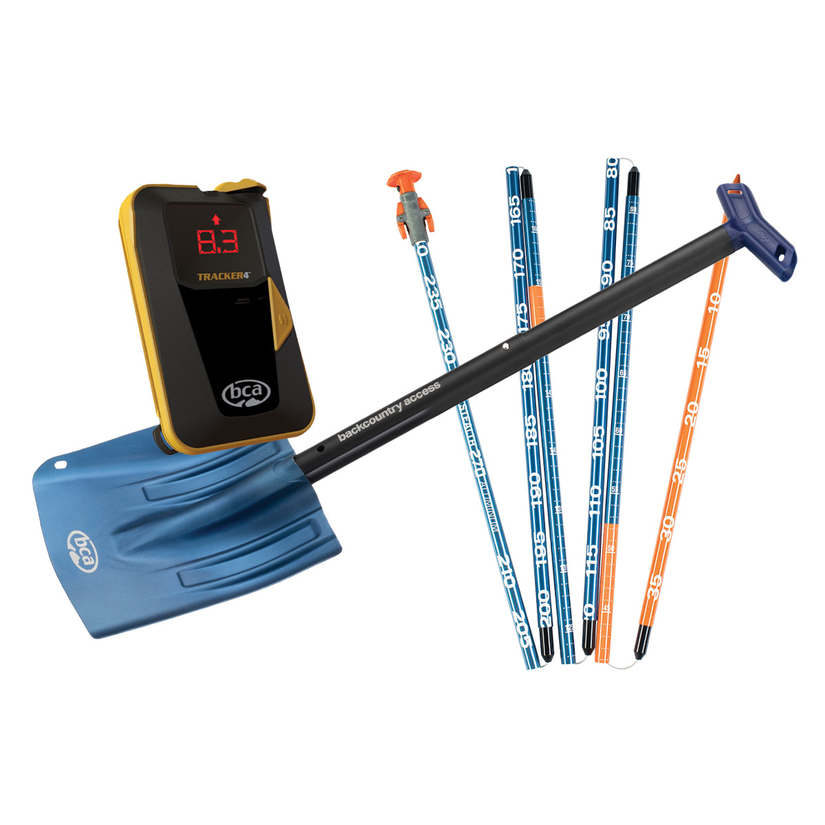 BCA Tracker Rescue Packages | Beacon + Shovel + Probe | SnowBigDeal