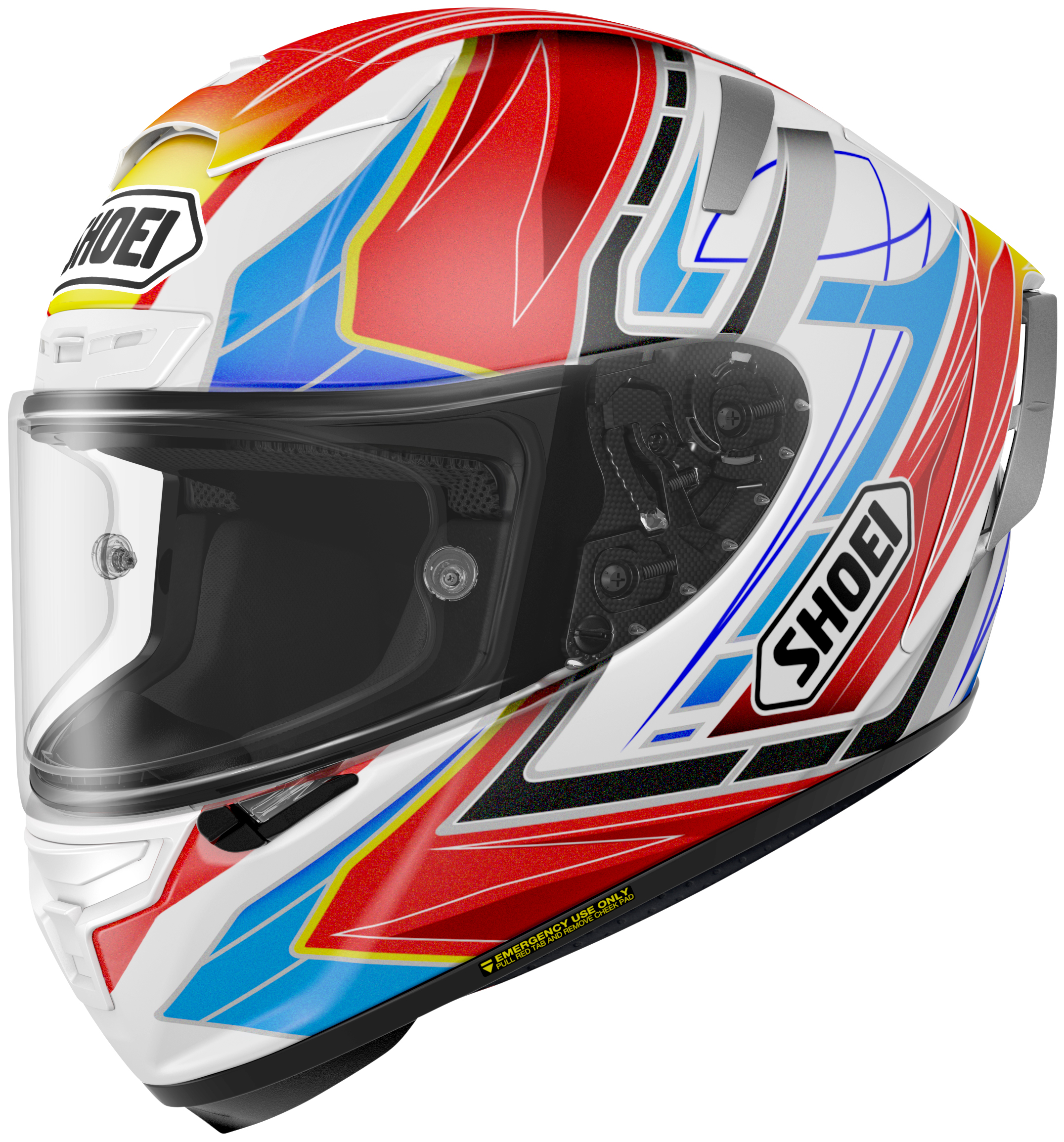 shoei x14 assail X-14 Rear Stabilizer Back of the head spoiler to replace the original part or to customize the helmet individually X-Fourteen / X-Spirit III |