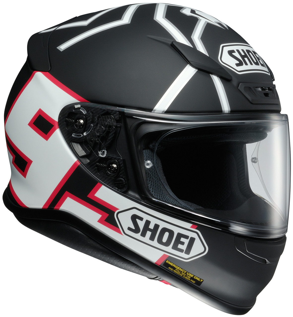 SHOEI RF-1200 MARQUEZ BLACK ANTHRACITE TC5