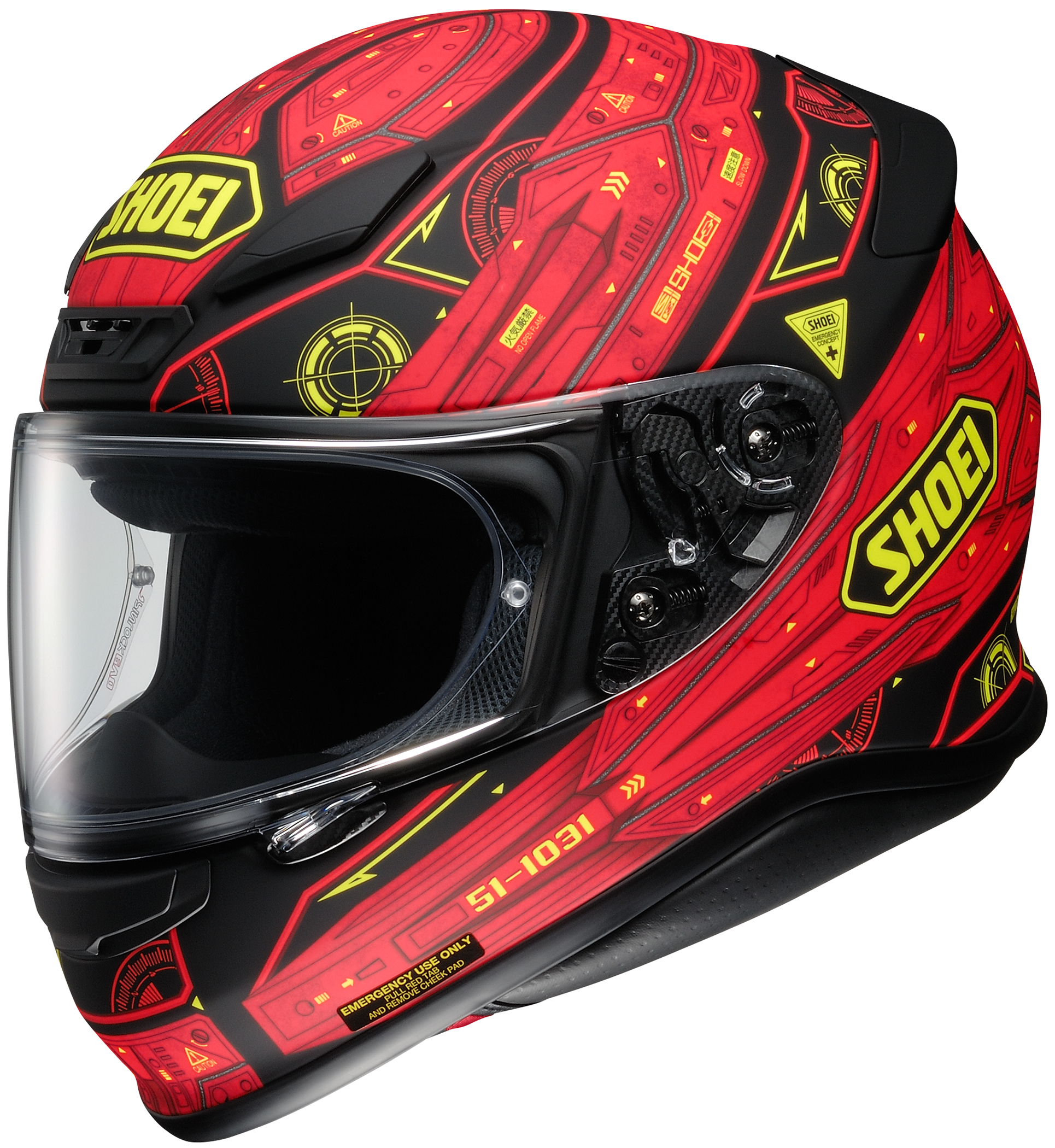 Shoei RF-1200 Helmet | Black and Red Motorcycle Helmet Shoei RF-1200 Helmet | Black and Red Motorcycle Helmet