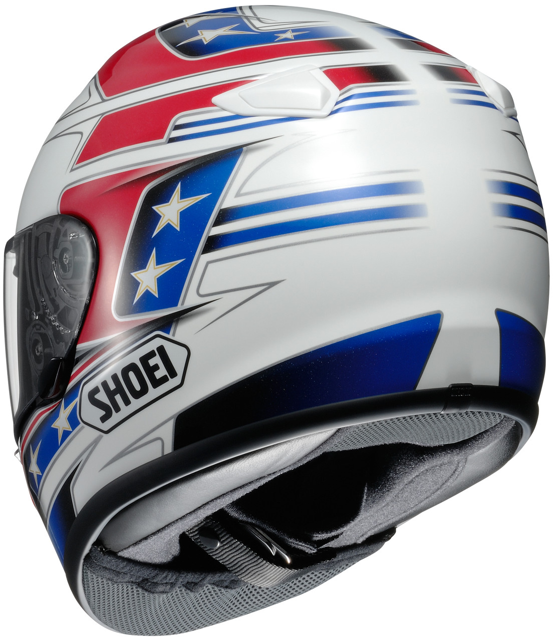 ショウエイ　SHOEI QWEST アメリカ国旗デザイン SHOEI QWEST BANNER TC1