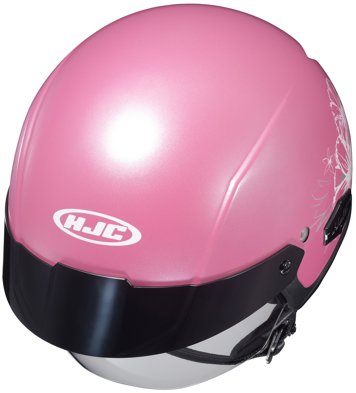 HJC Pink Helmet | Pink Half-Helmet | SnowBigDeal
