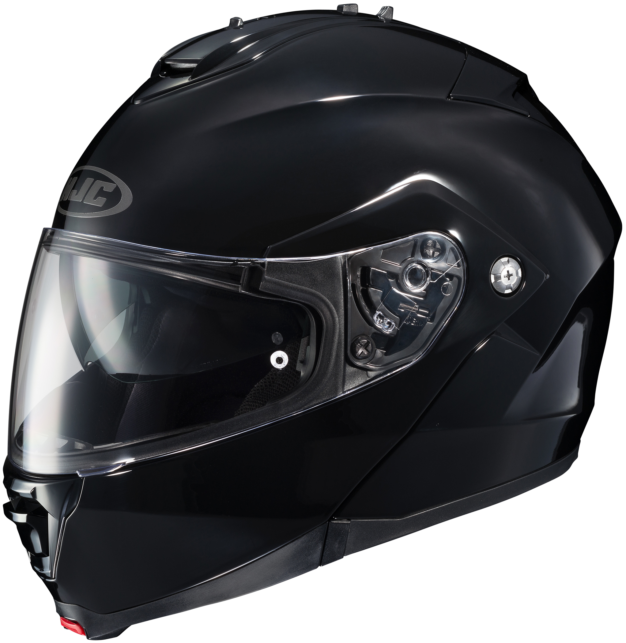 HJC システムヘルメット ブラック レッド クリア IS-MAX II HJC IS-MAX 2 BLACK