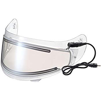 HJ-17 Full-Face Electric Shield Clear  (Frameless)