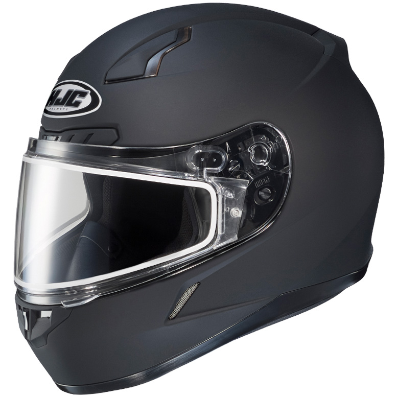 HJC CL-17 SNOWMOBILE HELMET ELECTRIC SHIELD - MATTE BLACK