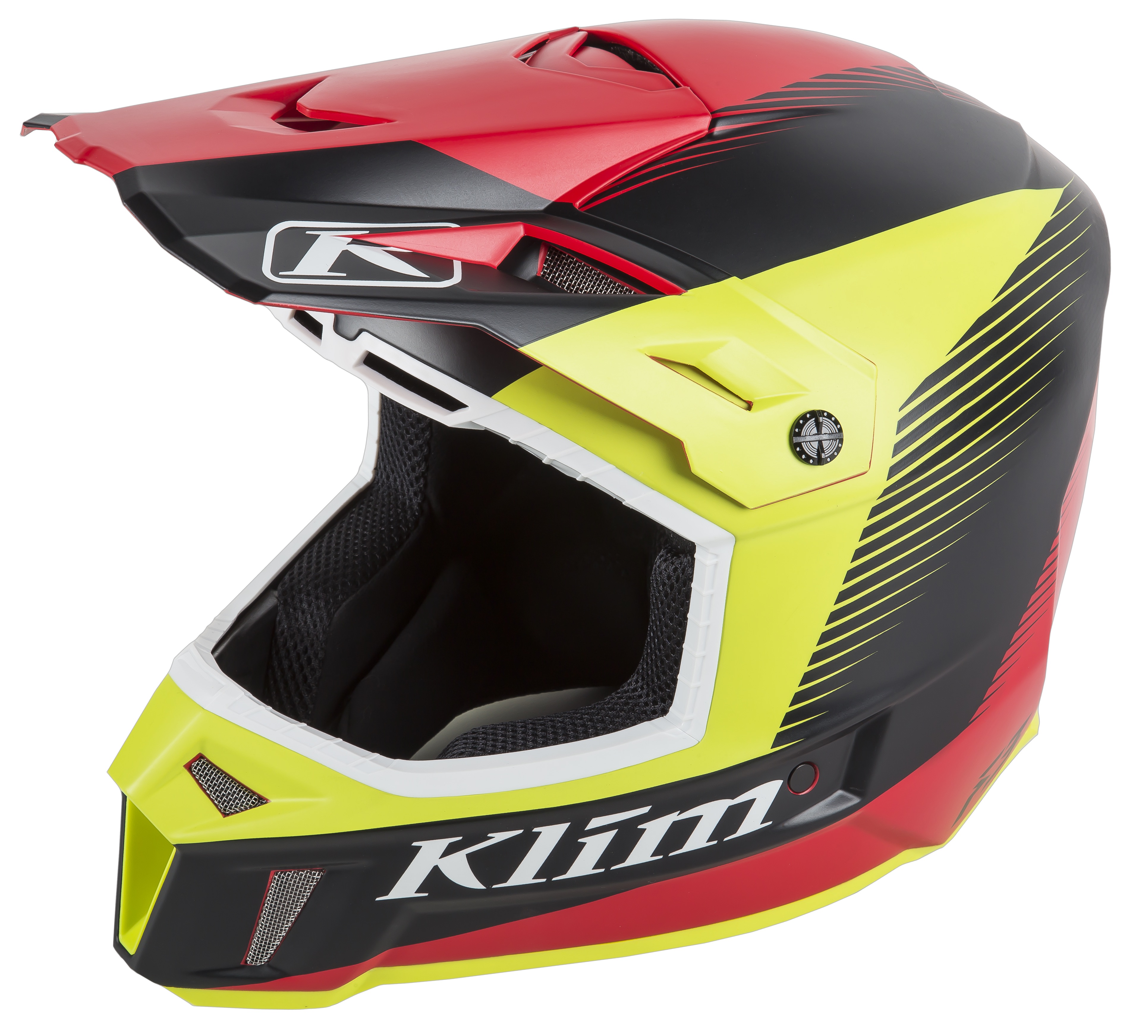 Klim F3 Helmet (ECE/DOT) - Ripper Red [Sample]