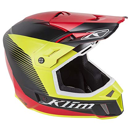 Klim F3 Helmet (ECE/DOT) - Ripper Red [Sample]