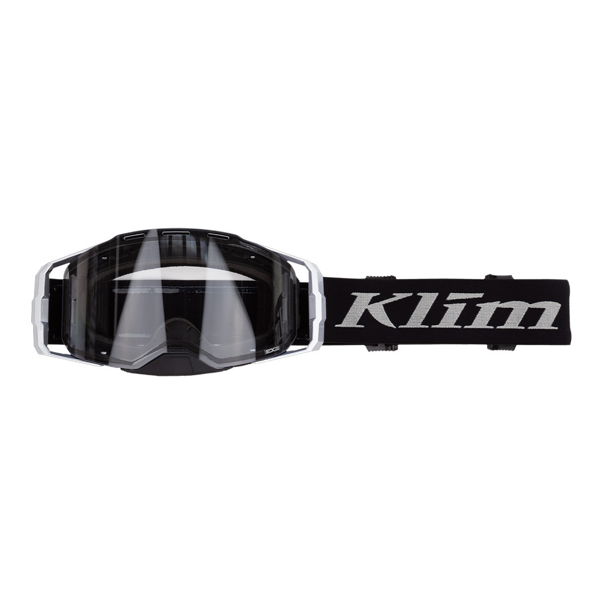 Klim Edge Off-Road Goggle - Focus Metallic Silver (Clear)