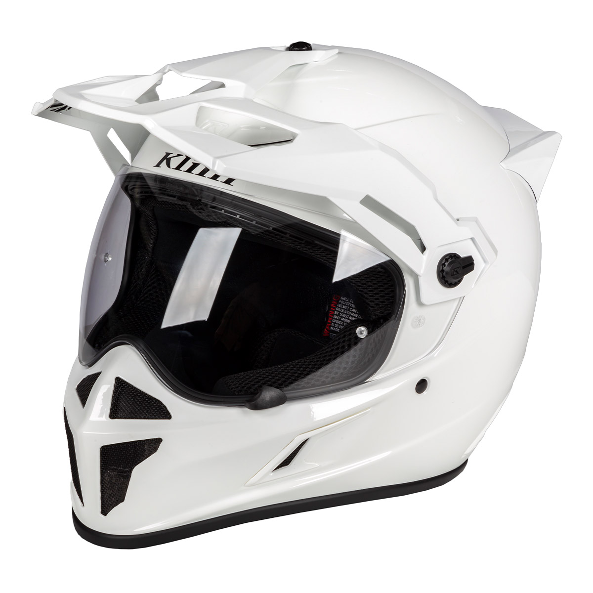 Klim Krios Helmet (ECE/DOT) - Gloss White