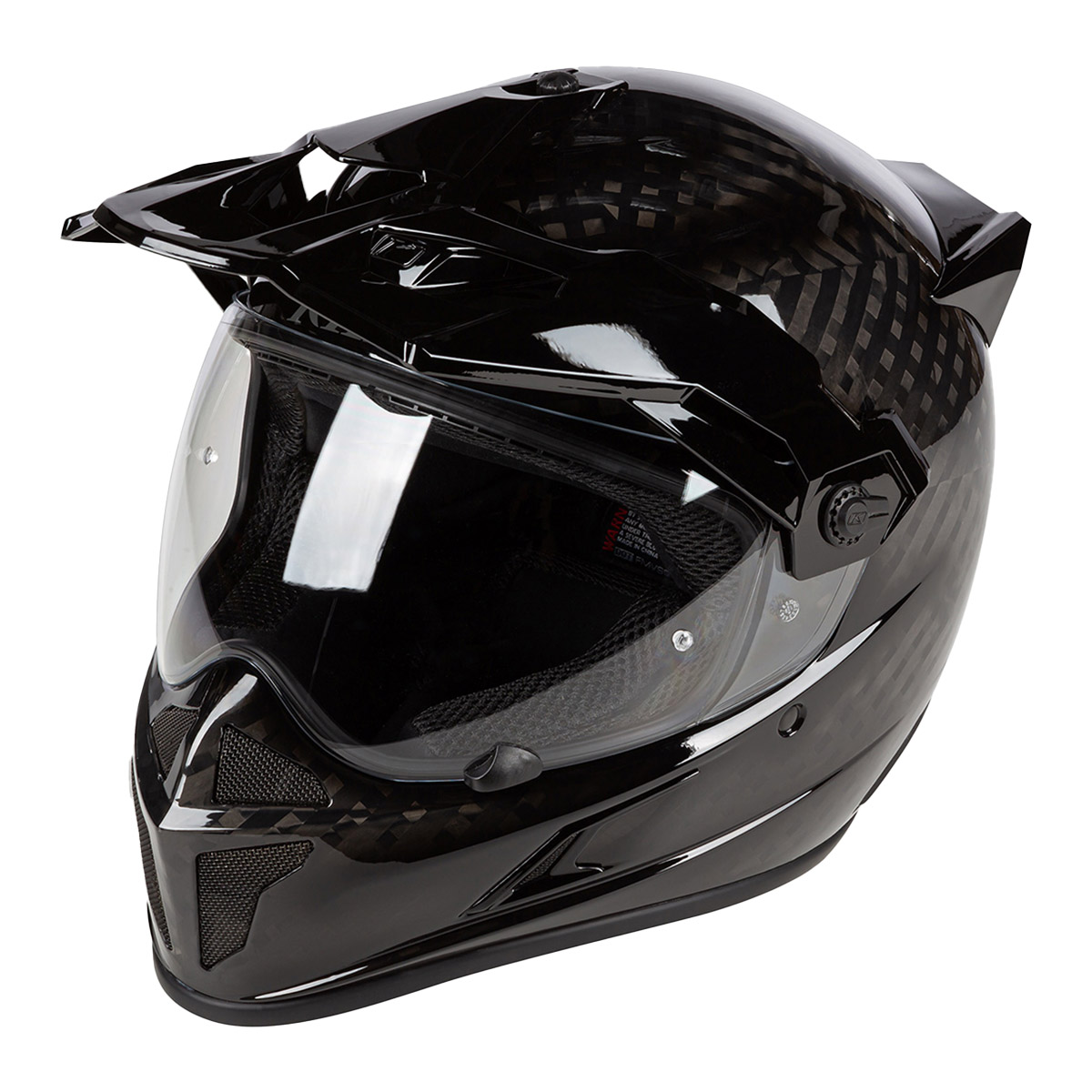 Klim Krios Karbon Helmet (ECE/DOT) - Gloss Karbon Black