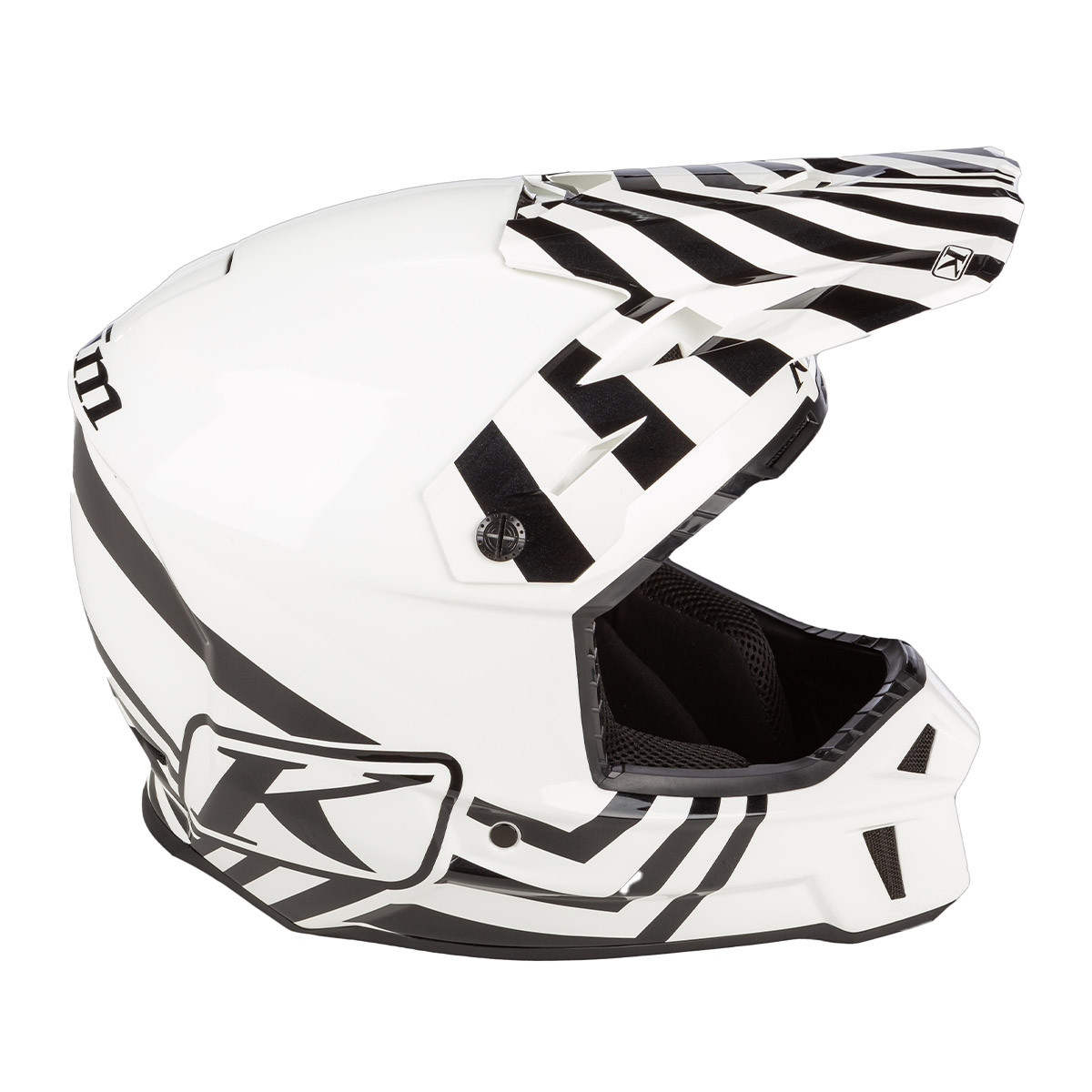 Klim F3 Carbon Off-Road Helmet (ECE) - Illusion Black/White