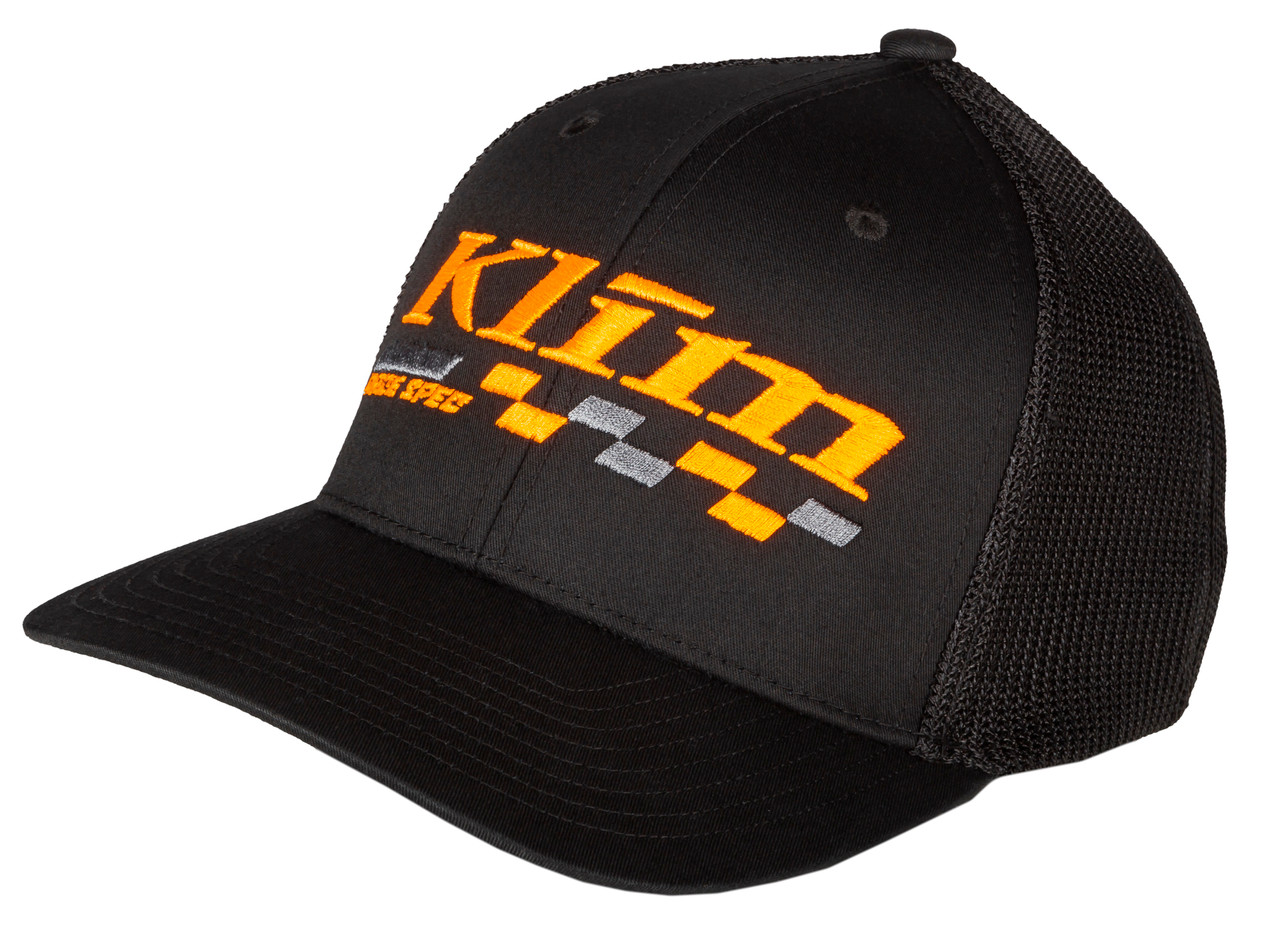 Klim Race Spec Hat - Black / Strike Orange [Non-Current]