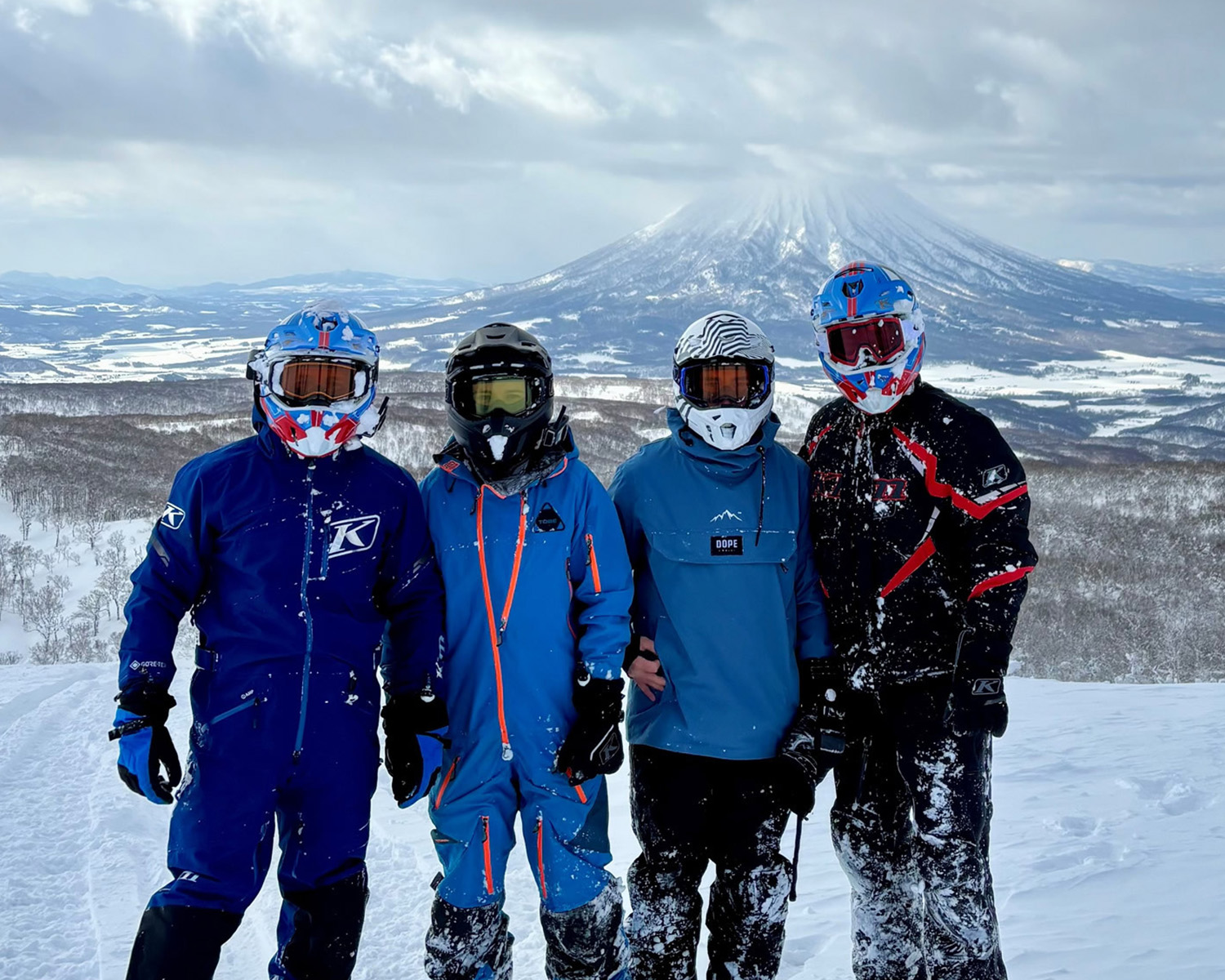 Snowmobiling in Japan