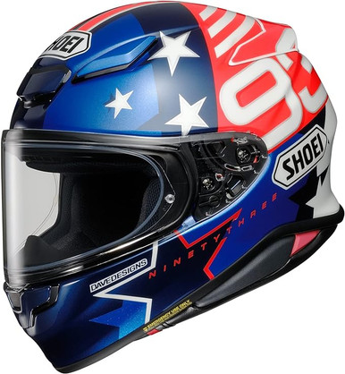 Shoei RF-1400 Full Face Helmet - Marquez American Spirit - SnowBigDeal