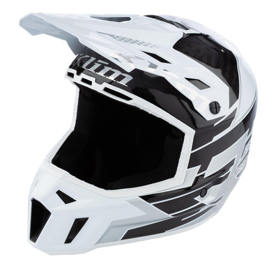 Klim F3 Carbon Pro Helmet (ECE) - Diamondback White | SnowBigDeal