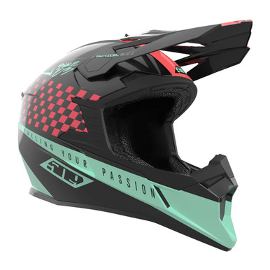 509 helmet colorful dirt bike helmet Altitude 2.0  SkiDoo Outlet One piece eye port trim 509 Tactical Offroad Helmet (Hunter