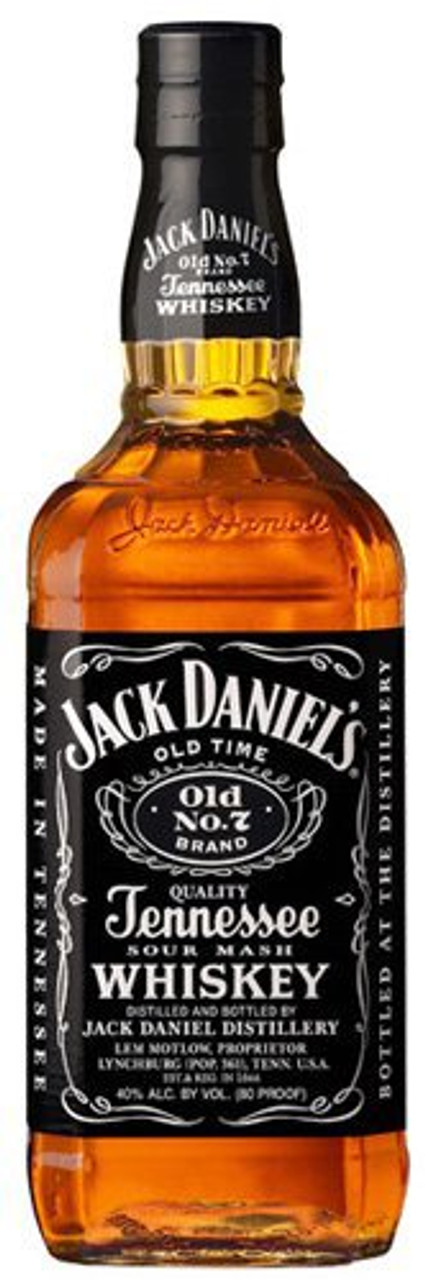 Jack Daniels Black Old No. 7 Whiskey Half Gallon (1.75L)