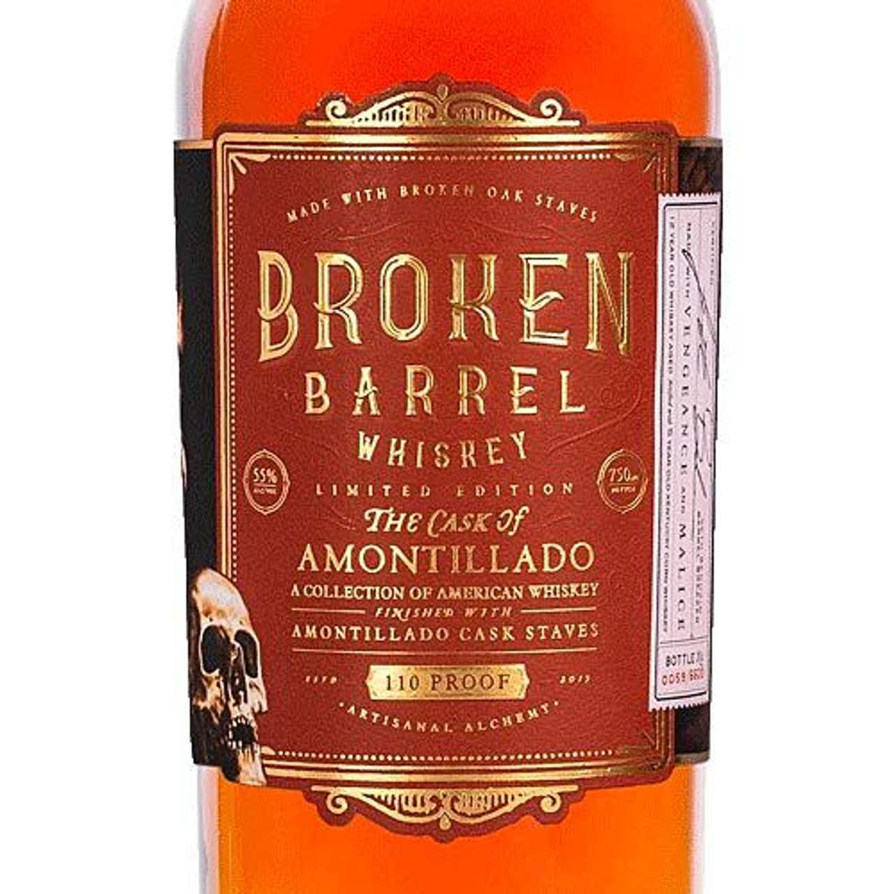 Broken Barrel Whiskey Cask of Amontillado (750ml)