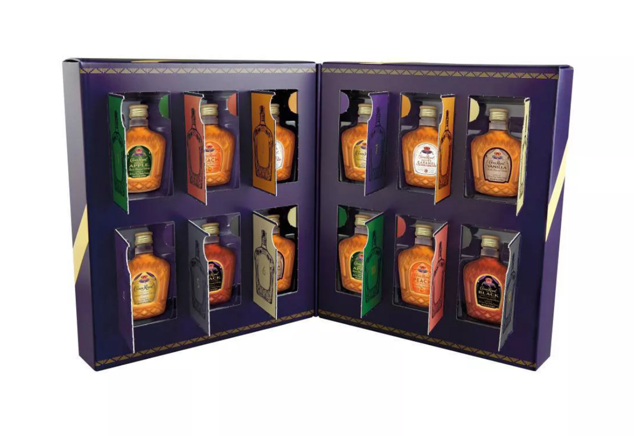 Crown Royal Whisky Tasting Calendar (12pk 50ml bottles) Order Today