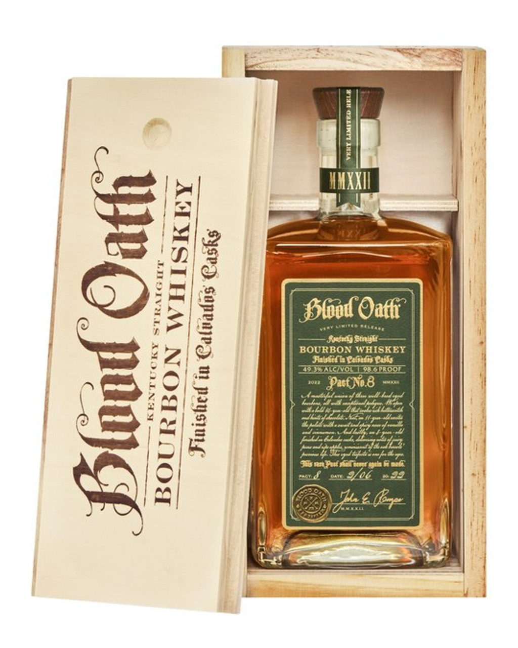 Blood Oath Pact No 8 Bourbon Whiskey (750ml)