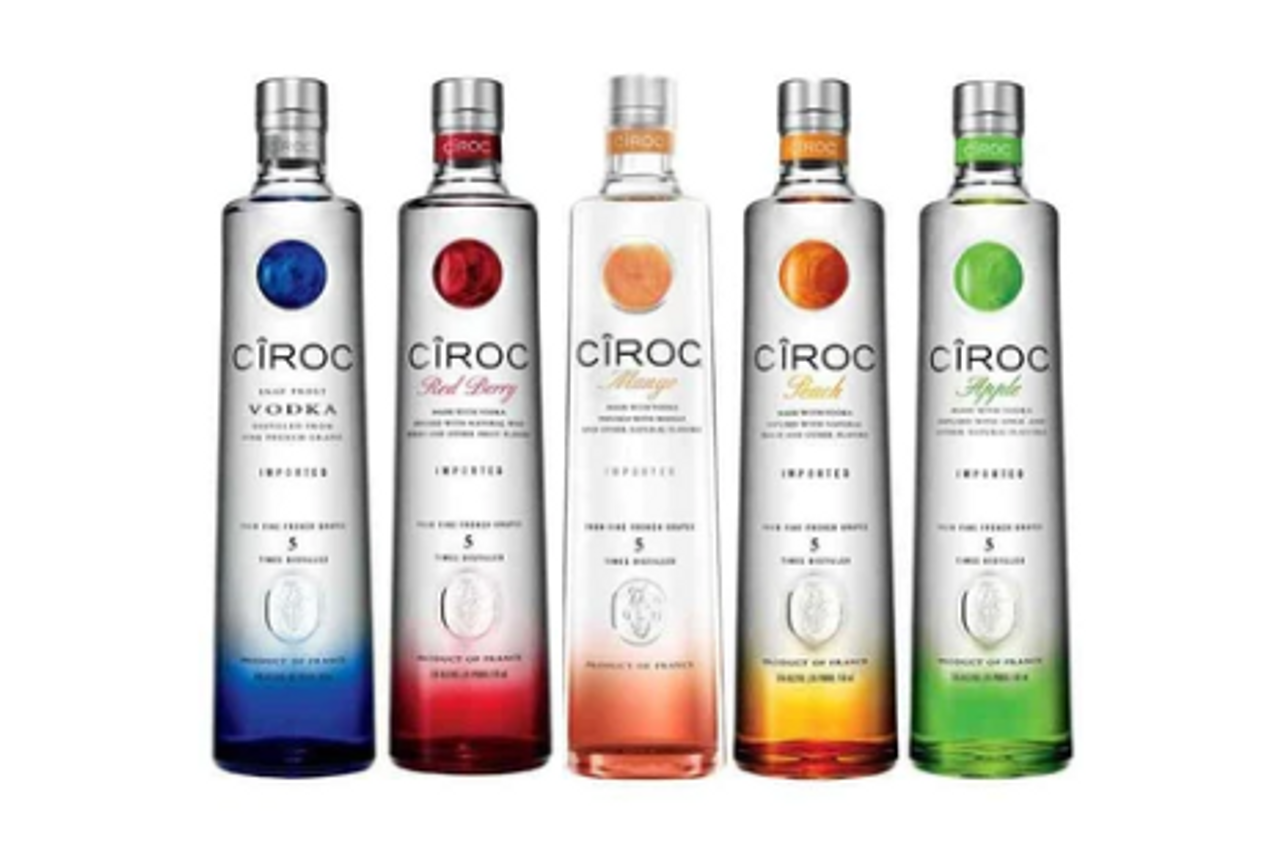 ciroc vodka flavors list