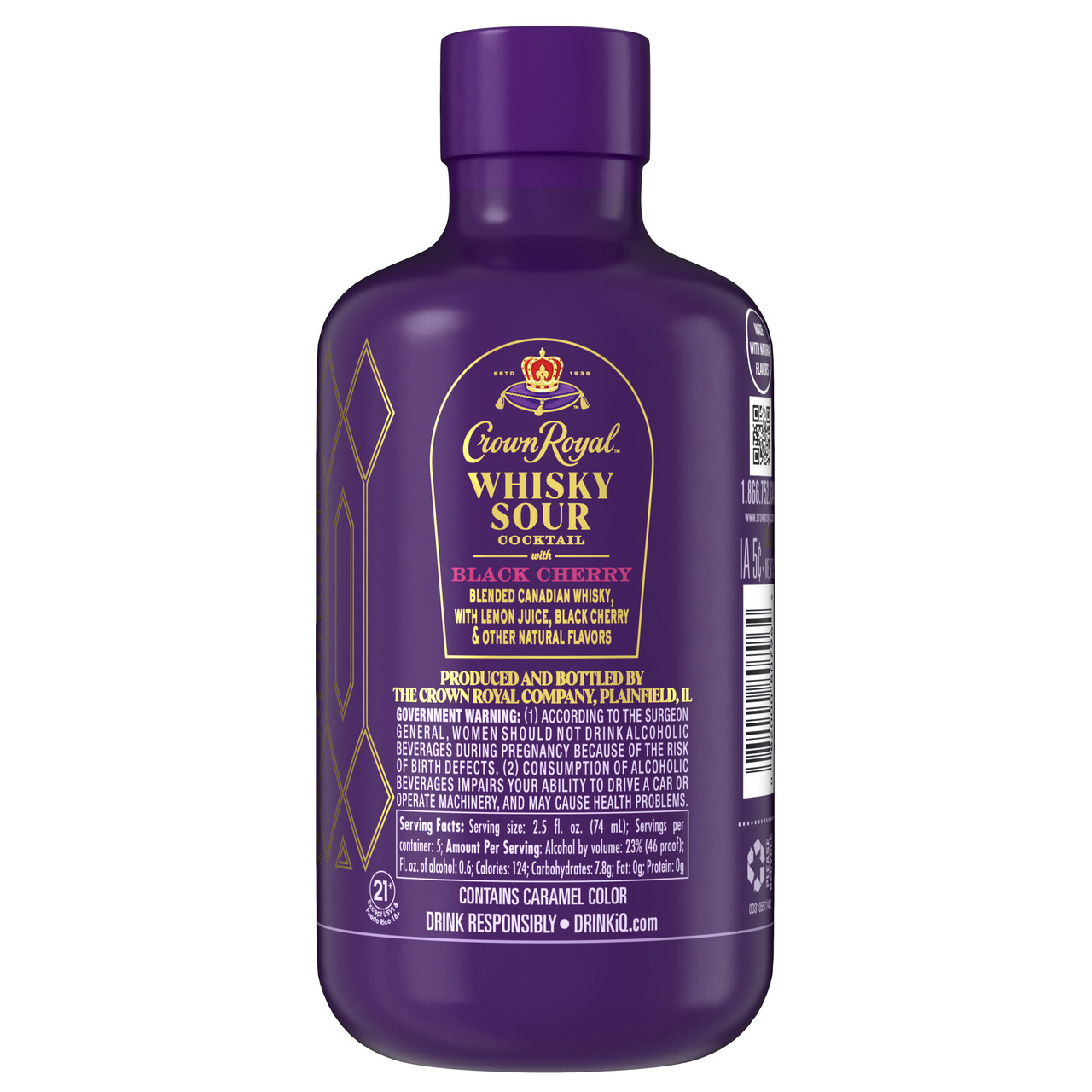 Buy Crown Whiskey Sour With Black Cherry online at sudsandspirits