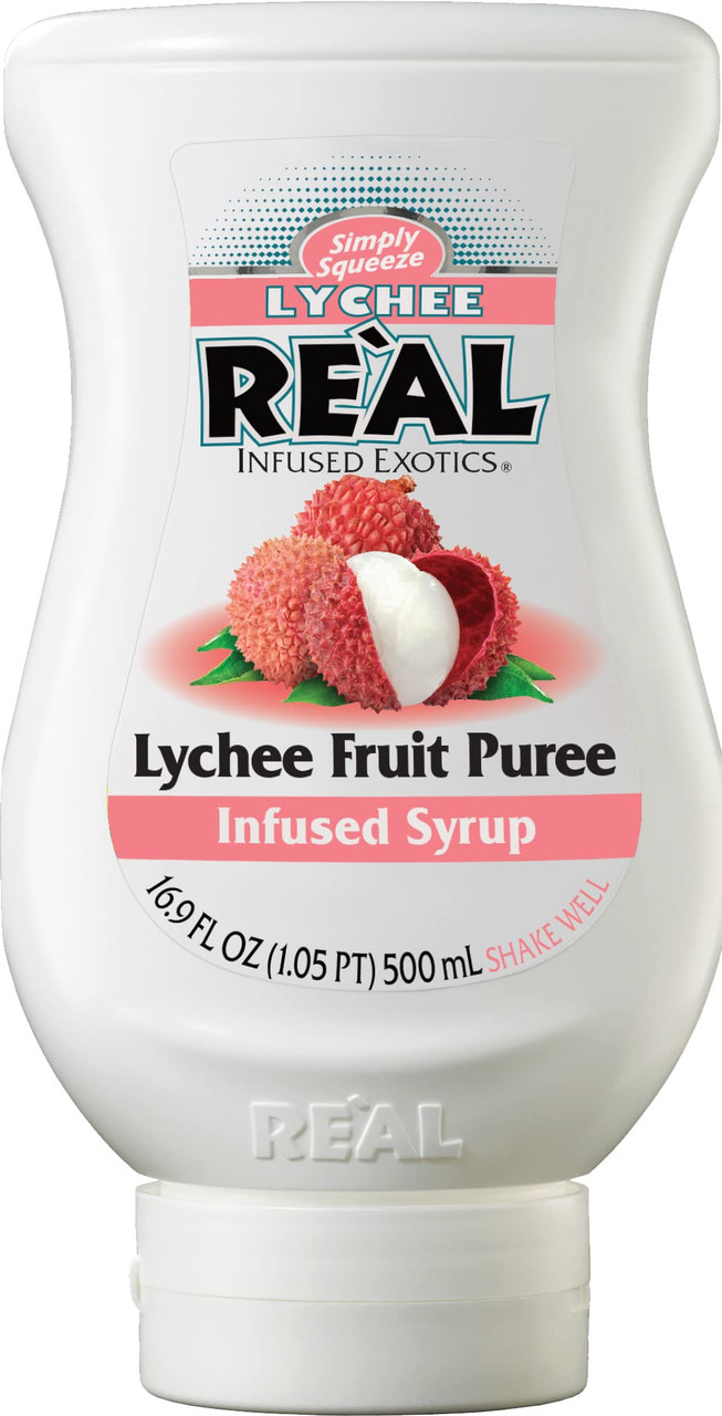 Buy Real Infused Exotics Lychee Fruit Puree Infused Syrup online at ...