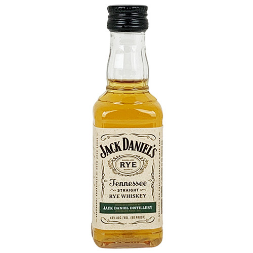 Buy Jack Daniel's Straight Rye Whiskey (50ml) online at sudsandspirits.com