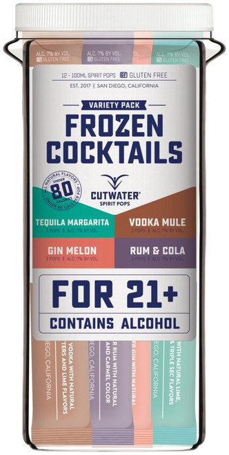 Buy Cutwater Frozen Cocktails Variety Pack (12PK 100ML)