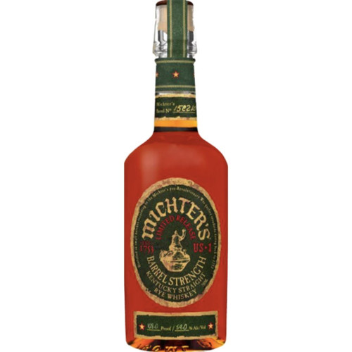 Michter's US1 Barrel Strength Rye 2021 Limited Release Michter's US1 Barrel Strength Rye 2021 Limited Release