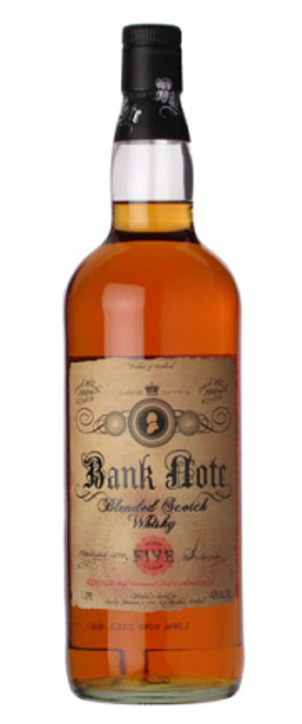 Buy Bank Note 5 Year Blended Scotch Whiskey online at sudsandspirits.com and have it shipped to your door nationwide. Buy Bank Note 5 Year Blended Scotch Whiskey online at sudsandspirits.com and have it shipped to your door nationwide.