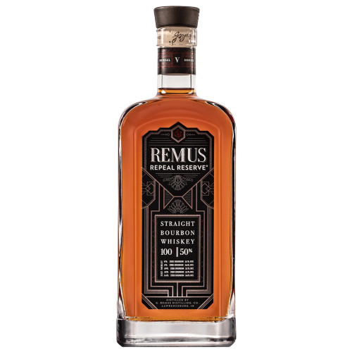 Buy George Remus Repeal Reserve Series V Straight Bourbon Whiskey online at sudsandspirits.com and have it shipped to your door nationwide.