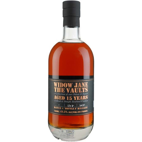 Buy Widow Jane The Vaults Aged 15 Years 2021 Release online at sudsandspirits.com and have it shipped to your door nationwide.