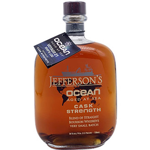 Buy Jefferson's Ocean Cask Strength Voyage 21 Ship's Log (750ml) online at sudsandspirits.com and have it shipped to your door nationwide.