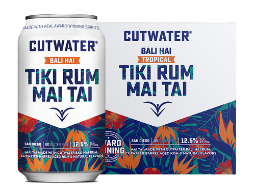 Buy Cutwater Spirits Bali Hai Tiki Rum Mai Tai(4 Pack - 12 Ounce Cans) online at sudsandspirits.com and have it shipped to your door nationwide.