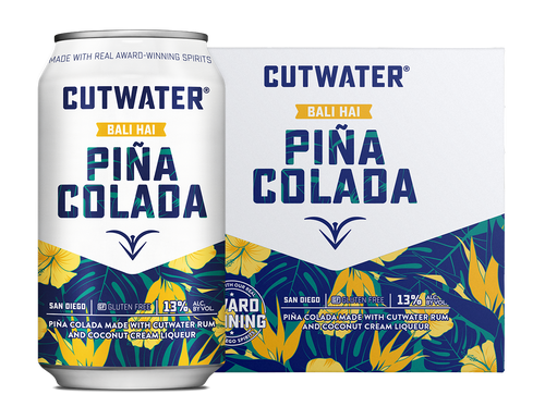 Buy Cutwater Spirits Bali Hai Piña Colada (4 Pack - 12 Ounce Cans) online at sudsandspirits.com and have it shipped to your door nationwide.