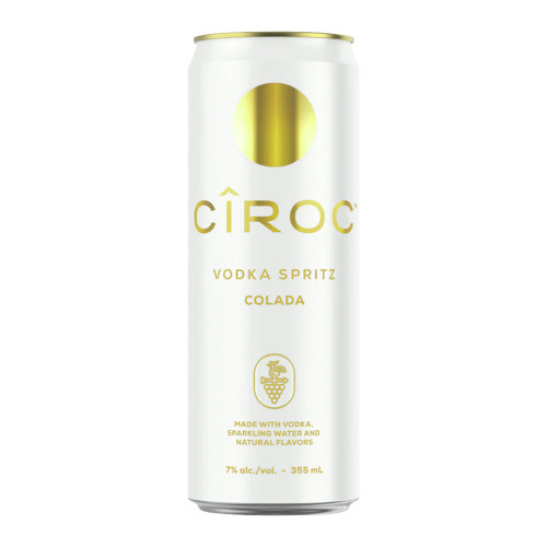 Buy CÎROC VODKA SPRITZ COLADA SINGLE CAN (12oz) online at sudsandspirits.com and have it shipped to your door nationwide.