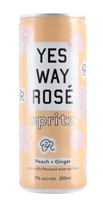 Buy Yes Way Rosé Peach + Ginger Single Can online at sudsandspirits.com and have it shipped to your door nationwide.