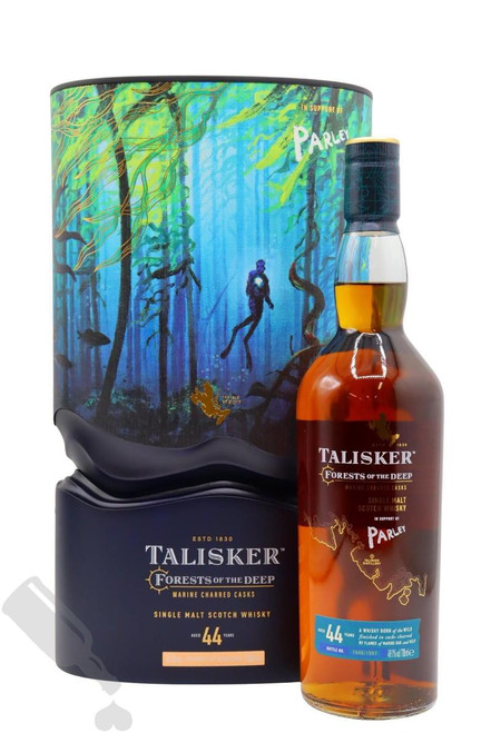 Buy Talisker 44 Year Forest of the Deep Single Malt Scotch Whisky online at sudsandspirits.com and have it shipped to your door nationwide.