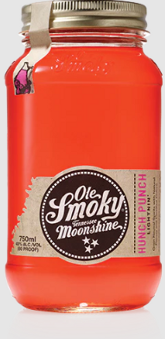 Buy Ole Smoky Hunch Punch Lightnin' Moonshine online at sudsandspirits.com and have it shipped to your door nationwide.