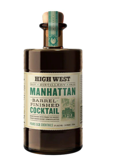 Buy High West Manhattan Barrel Finished Cocktail online at sudsandspirits.com and have it shipped to your door nationwide.
