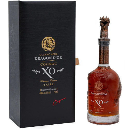 Buy Oceano Azul Dragon D'OR XO Cognac online at sudsandspirits.com and have it shipped to your door nationwide.