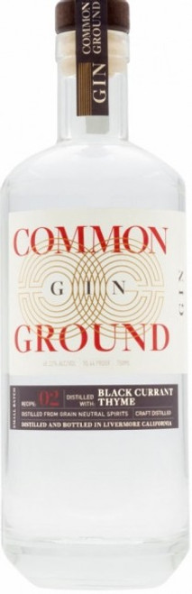 Buy Common Ground Spirits Gin Recipe Black Currant & Thyme online at sudsandspirits.com and have it shipped to your door nationwide.