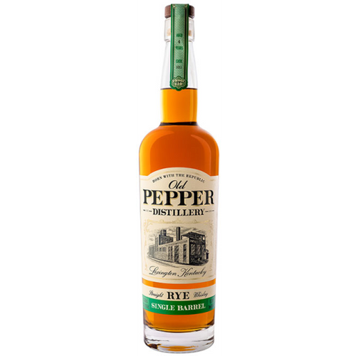 Buy Old Pepper Single Barrel Straight Rye online at sudsandspirits.com and have it shipped to your door nationwide.