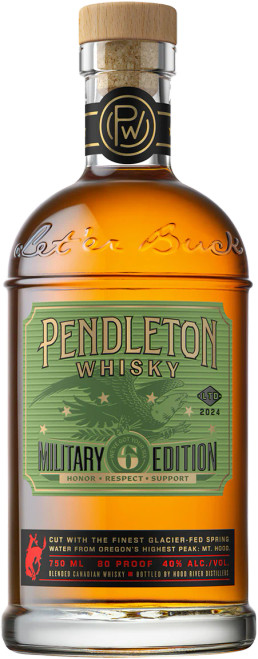 Buy Pendleton Whisky 2024 Military Edition online at sudsandspirits.com and have it shipped to your door nationwide.