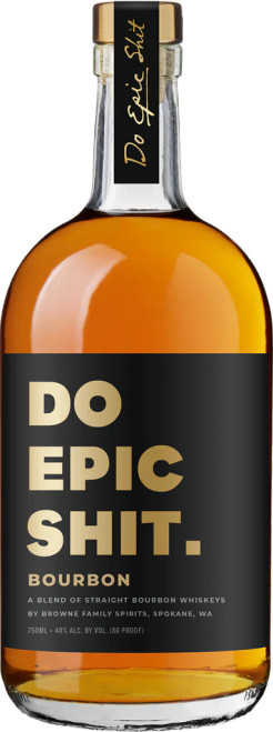 Buy Browne Family Spirits Blended Bourbon Do Epic Sh*t. online at sudsandspirits.com and have it shipped to your door nationwide.