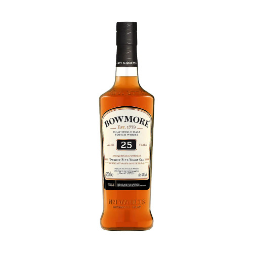 Buy Bowmore Single Malt Scotch Small Batch Release 25 Year online at sudsandspirits.com and have it shipped to your door nationwide.